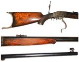 Sharps Borchardt Bridgeport-Model 1878 Original Double-Set Trigger Schuetzen Rifle .40-70 Sharps Caliber - 4 of 12