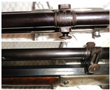 Stevens Tip-Up Schuetzen Rifle; 25-35 Stevens & Maynard; Half-Round/Octagon Barrel; Original Malcom Scope - 7 of 11