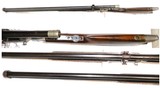 Stevens Tip-Up Schuetzen Rifle; 25-35 Stevens & Maynard; Half-Round/Octagon Barrel; Original Malcom Scope - 5 of 11