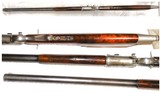 Stevens Tip-Up Schuetzen Rifle; 25-35 Stevens & Maynard; Half-Round/Octagon Barrel; Original Malcom Scope - 6 of 11