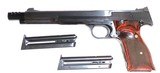 Smith & Wesson Like-New Model 41 .22 LR 7-Inch Barrel with Muzzle Brake & 2 Magazines - 1 of 7