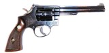 Smith & Wesson K .22 – Model 17 Masterpiece 4-Screw 1958 Transition Target Revolver - 2 of 10