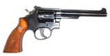 Smith & Wesson K 22 Masterpiece; .22 Long Rifle; 5-Screw; 6-Inch; Post-War 3rd Model Revolver - 2 of 7