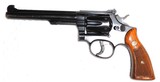 Smith & Wesson K 22 Masterpiece; .22 Long Rifle; 5-Screw; 6-Inch; Post-War 3rd Model Revolver - 1 of 7