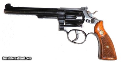 Smith & Wesson K 22 Masterpiece; .22 Long Rifle; 5-Screw; 6-Inch; Post-War 3rd Model Revolver