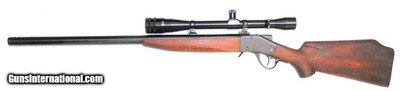 Sharps Borchardt 32-40 Bridgeport-Model 1878 with Heavy Round Barrel & Lyman All American 20X Scope