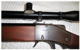 Sharps Borchardt 32-40 Bridgeport-Model 1878 with Heavy Round Barrel & Lyman All American 20X Scope - 5 of 10