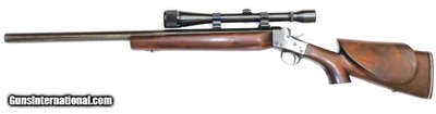 Remington Hepburn .219 Zipper Vintage Custom Target - Varmint Rifle with Weaver K-10 Scope
