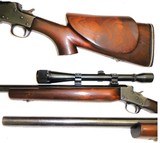 Remington Hepburn .219 Zipper Vintage Custom Target - Varmint Rifle with Weaver K-10 Scope - 3 of 9