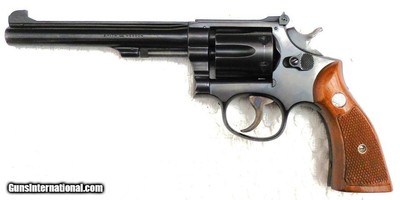 Smith & Wesson K .22 Masterpiece; 5-Screw; Post-War 3rd Model Revolver