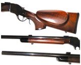 Winchester High Wall Model 1885 Custom 220 SK/22 Short Krag with Lyman 12X Scope + Case Forming & Loading Dies - 3 of 12