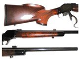 Winchester High Wall Model 1885 Custom 220 SK/22 Short Krag with Lyman 12X Scope + Case Forming & Loading Dies - 4 of 12