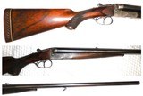 Simson & Co. Suhl, Germany; Finely Engraved Pre-War 16 Gauge Side x Side Shotgun with Rifle Sight - 4 of 12