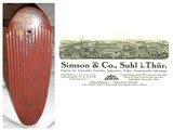 Simson & Co. Suhl, Germany; Finely Engraved Pre-War 16 Gauge Side x Side Shotgun with Rifle Sight - 12 of 12