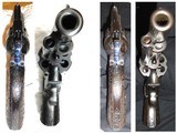 Colt 2nd Generation Single Action Army Revolver; 38 Special;
51/2 Inch; Engraved (non Factory) Genuine Pearl Grips - 8 of 10