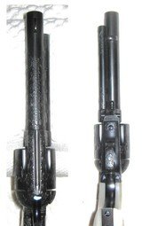 Colt 2nd Generation Single Action Army Revolver; 38 Special;
51/2 Inch; Engraved (non Factory) Genuine Pearl Grips - 3 of 10
