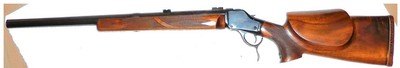Winchester High Wall Model 1885 Target-Varmint Custom; .219 Zipper
