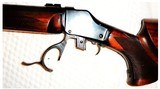 Winchester High Wall Model 1885 Target-Varmint Custom; .219 Zipper - 7 of 10