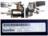 Smith & Wesson Model 657-5 .41 Magnum Stainless Hunter Model; 7.5 Inch Barrel; Non-Fluted Cylinder; Factory Box; Scope, Base, Dies & Brass - 5 of 8