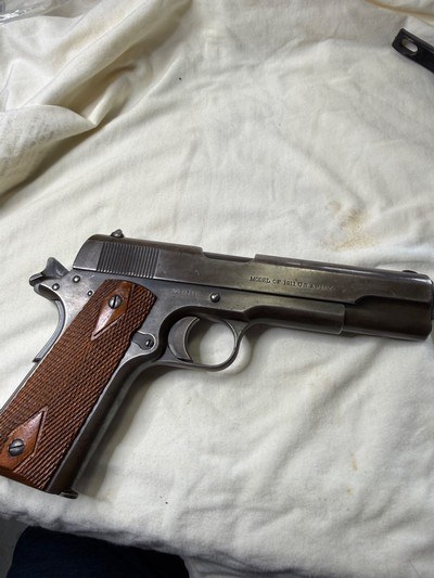 Early 1914 pre ww1 US Army Colt 1911 - Image 4 of 15