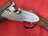 John Wilkes, London Best side lock, O/U, 20ga., 29 inch barrels,Briley choke tubes. As new condition - 2 of 15