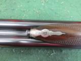 W.R. Leeson, 20ga. SxS English Box Lock. 28.25" barrels. Ejectors. Beautiful engraving - 8 of 9