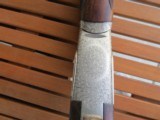 Piotti Over and Under, single trigger, Side plate, Muffolini engraved - 6 of 15