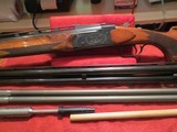 Remington Model 3200, 30 and 26 inch, Two barrels, Double release trigger, updates complete, fixed chokes, 20ga. tube set. - 2 of 11