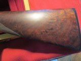 RBL Launch 20ga,,SxS, Unfired 99 percent. 28 inch barrels, single trigger, Beautiful Grade 4 wood, English grip - 4 of 13