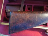 RBL Launch 20ga,,SxS, Unfired 99 percent. 28 inch barrels, single trigger, Beautiful Grade 4 wood, English grip - 3 of 13