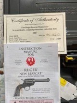 Rare 22 Ruger Bearcat Color Case Hardened Frame with Fluted Cylinder #110 of 200 - 9 of 9