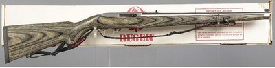 Ruger 10/22 Stainless Steel - Laminated Mannlicher Stock