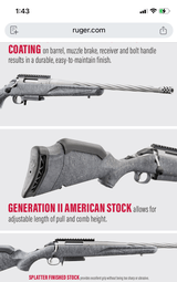 Ruger American Gen II - 22 Creedmoor - 1 of 2