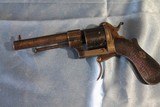 French Le facheux Pinfire revolver 7mm - 3 of 8