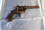 French Le facheux Pinfire revolver 7mm