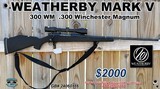 Weatherby MKV 300WM