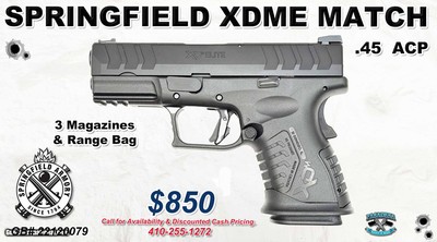 Springfield XDM Elite 45acp