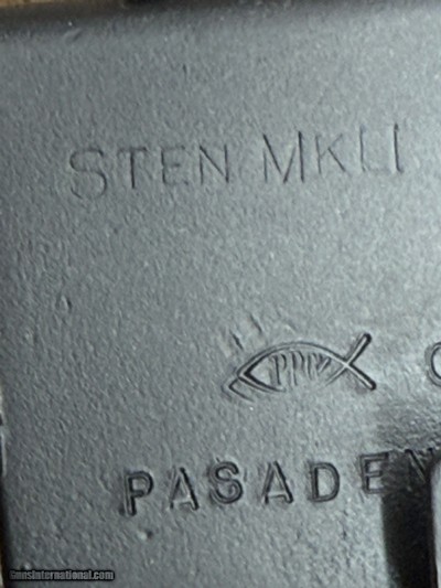 Sten MKII Full Auto Dealer Sample 9mm + 7 Magazines - Serial number is:000778 - Image 15 of 16