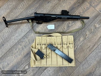 Sten MKII Full Auto Dealer Sample 9mm + 7 Magazines - Serial number is:000778 - Image 2 of 16