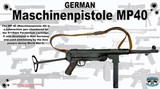 MP40 German Schmeisser 9mm plus 3 Magazines - 2 of 24