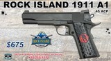 Rock Island 1911a1-FS 45acp - 1 of 11