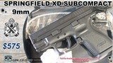 Springfield XD Sub-Compact 9x19mm - 1 of 11