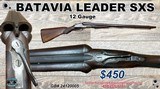 Batavia Leader SXS 12g - 1 of 15