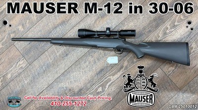 Mauser M12 in 30-06 with a 21