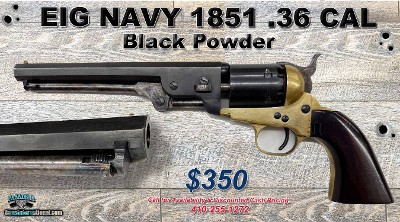 EIG Navy .36cal