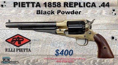 Pietta 1858 .44 Cal
