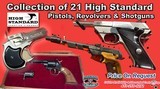 High Standard Pistols, Revolvers & Shotguns - 21 Gun Collection