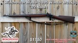 Winchester Model 1885 Winder Musket .22 Short