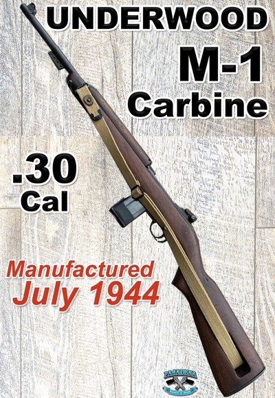 Underwood M-1 Carbine .30cal