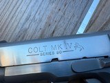Colt MK IV Series 80 Officers .45 - 4 of 12